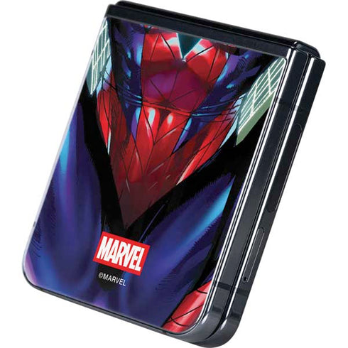 Marvel Spiderman Spiderman Armor MK IV Galaxy Z Flip5 5G Skin